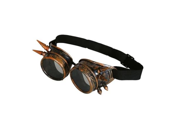 Steampunk-glasögon med spikar