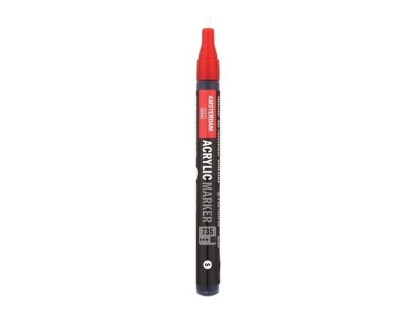 Amsterdam Akryl Marker 2mm Oxide Black 735