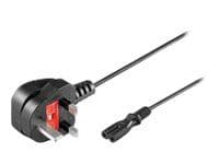 MicroConnect UK - C7-virtakaapeli, 1,8 m (PE090718)