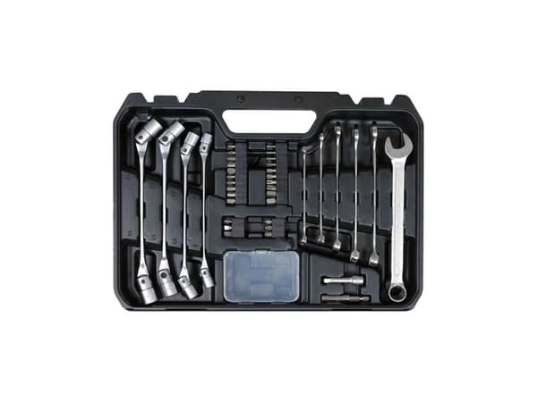 YATO nøkkelkit 93 deler 1/2" / 1/4"