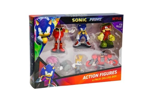 Sonic Toimintahahmo 6 kpl pakkaus S1