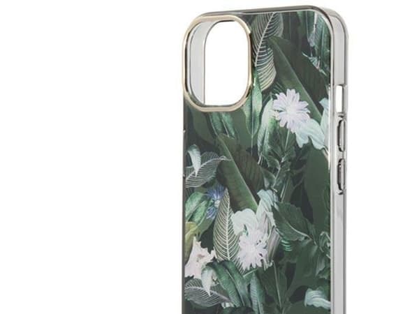 Guess Jungle Collection deksel til iPhone 14 - grønn