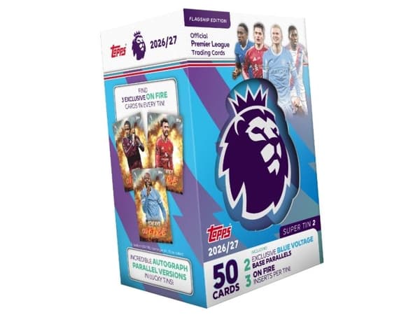 TOPPS PREMIER LEAGUE SUPER TIN ASS - assorted