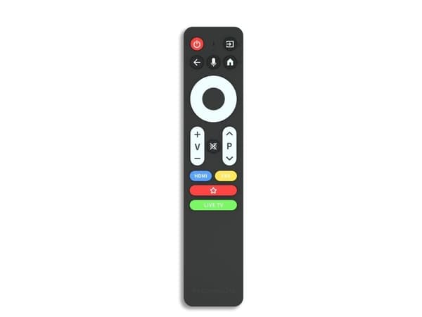 Thomson Simple Remote, TV, Bluetooth, Trykknapper, Sort, Flerfarget