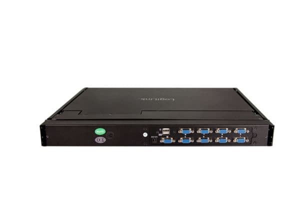 LogiLink KVM Console 8-port, with 17 LCD Screen, VGA, ultra short depth (DE)