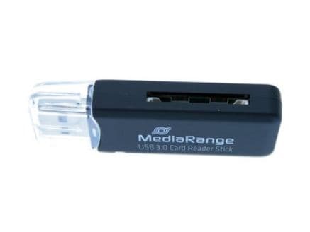 MediaRange - Kortläsare (SD, SDHC, SDXC, UHS/MMC) - USB 3.0