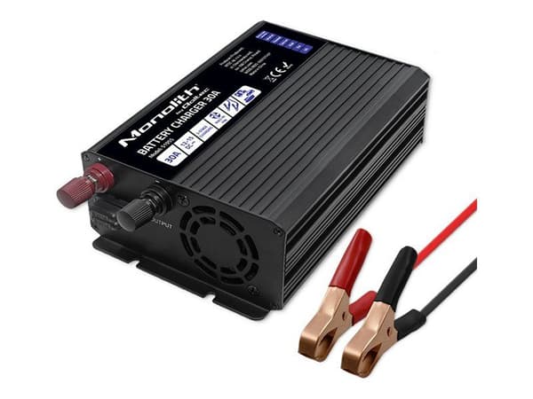 Qoltec Monolith 51955 - Batterilader - 12V - AC 180-260 V