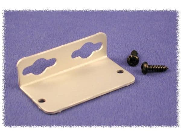 Hammond Electronics 1455LFBK veggmontering aluminium sort 1 par