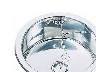 Juvel Barents vask BC313 Ø31 cm med prop, børstet