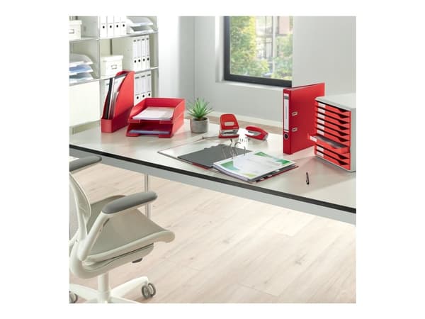 Leitz Plus - Brevfack - för A4 (210 x 297 mm) - röd