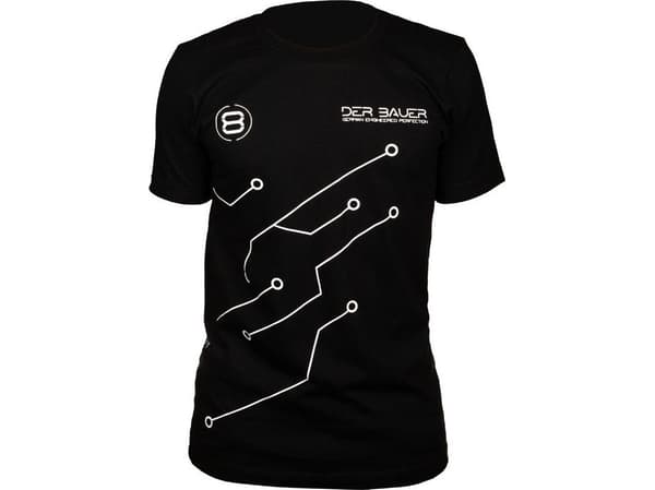 der8auer t-skjorte PCB-design (S)