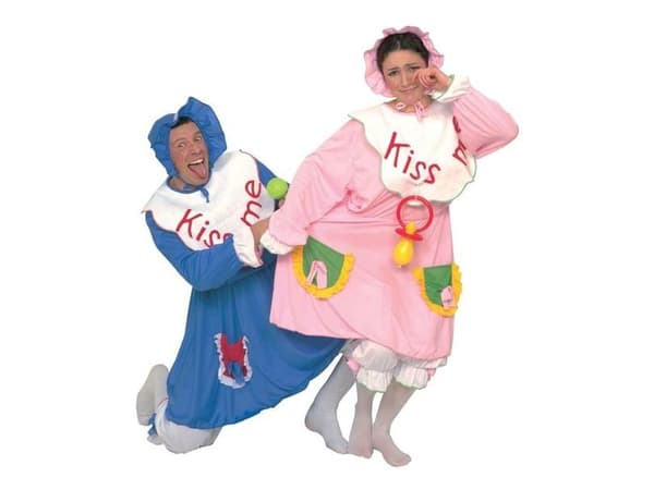 Baby kostume, blåt
