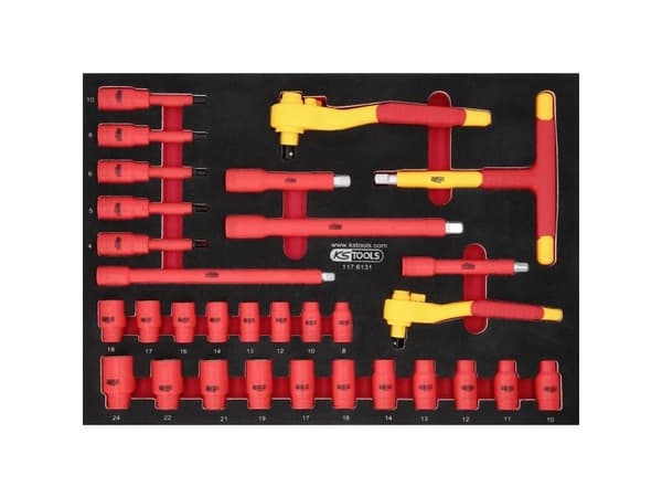 KS Tools 117.6131 Topnøglesæt 117.6131