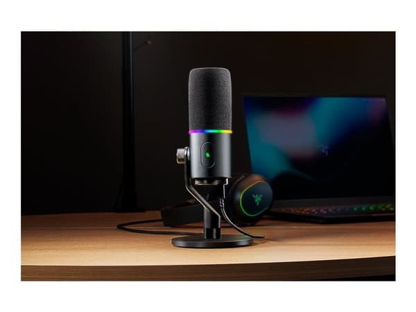 Razer Seiren V3 Pro -pelimikrofoni – musta
