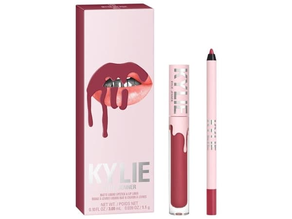 Kylie Cosmetics Set Matte Liquid Lipstick Lip Liner