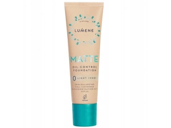 Lumene Matte Oil-Control Foundation SPF20 0 Light Ivory 30 ml