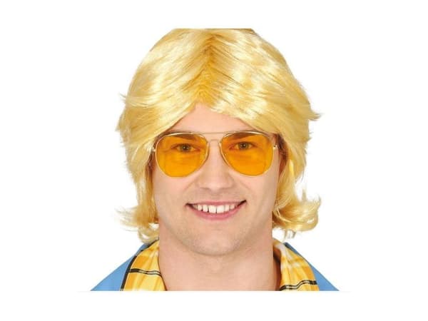 Retrobrille med gule glas