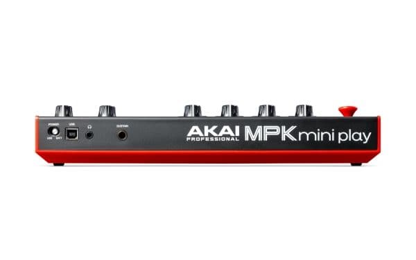 AKAI MPK Mini Play MK3 Kontroltastatur Controller MIDI USB Sort, Rød