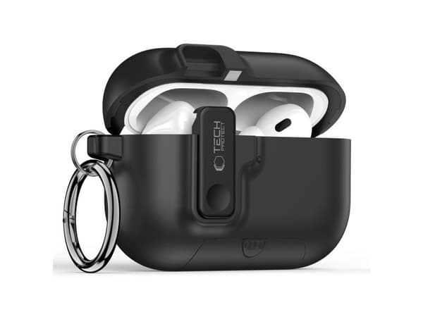 TECH-PROTECT SLIM HOOK Apple AirPods Pro 3 svart