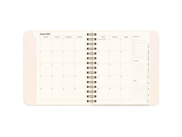 Life Planner Delicate Flowers 2027
