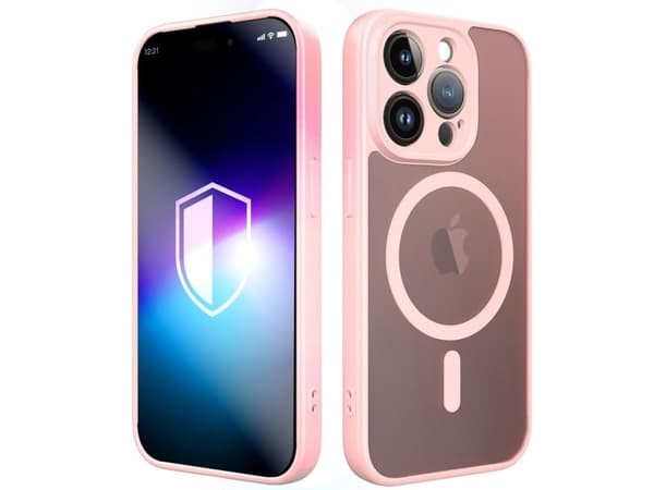 3mk Misty MagCase för iPhone 15 Pro - rosa