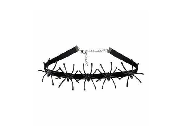 Musta hämähäkki choker