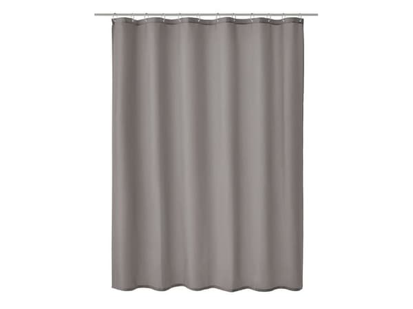 KLEINE WOLKE KITO duschdraperi 120x200 grå polyester