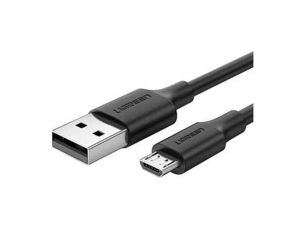 Ugreen 60137, 1,5 m, USB A, Micro-USB A, USB 2.0, 0,48 Gbit/s, Sort