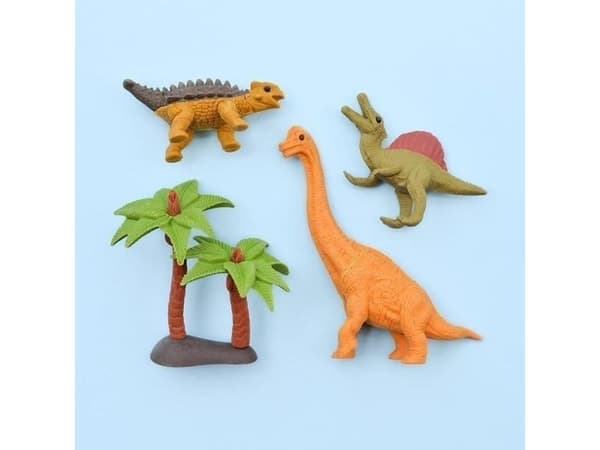 Dinosaurs 2 Puzzle Eraser Set