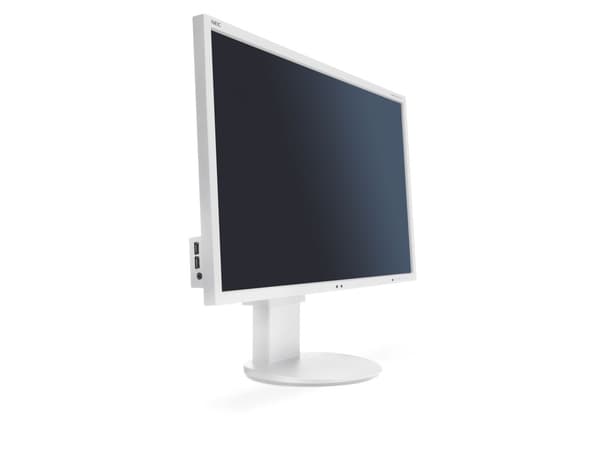 NEC MultiSync EA244WMi, 61 cm (24"), 1920 x 1200 piksler, LED, 6 ms, Hvit