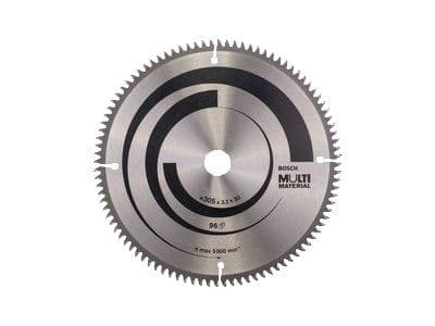Bosch Multi Material - Sirkelformet sagblad - for multiformål - 305 mm - 96 tenner