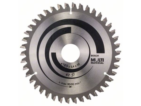 Bosch rundsågblad 165×30 mm T42 MULTI MAT