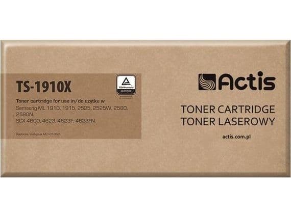 Actis TS-1910X, 2500 sidor, Svart, 1 styck