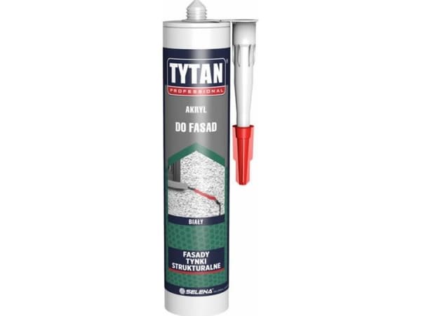 Tytan AKRYLTITANIUM FOR FASADER 280ML HVIT
