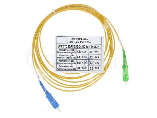 BlueOptics SFP2222BU20MS, 20 m, G.657.A1, SC, SC