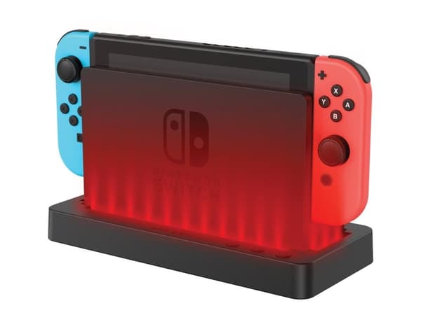 Venom VS4928, Jalusta, Nintendo Switch, Musta, Punainen