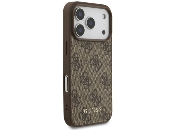 Guess 4G Classic Case for iPhone 17 Pro / 18 Pro - Brown