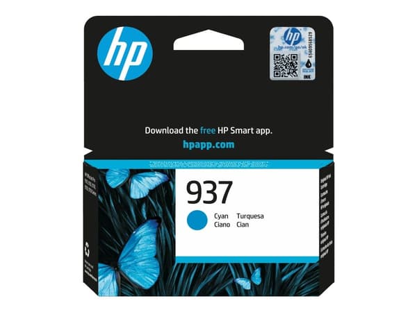 HP 937 - Cyan - original - bläckpatron