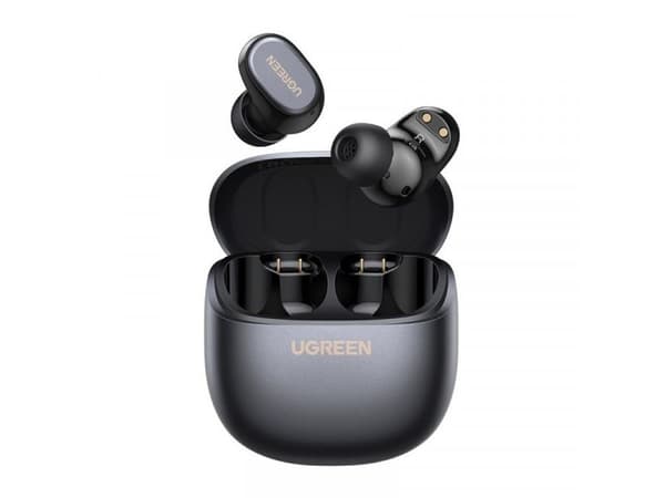 Ugreen TWS WS220 in-ear headphones with microphone - black