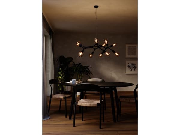 EGLO BOCADELLA pendellampe 12L sort