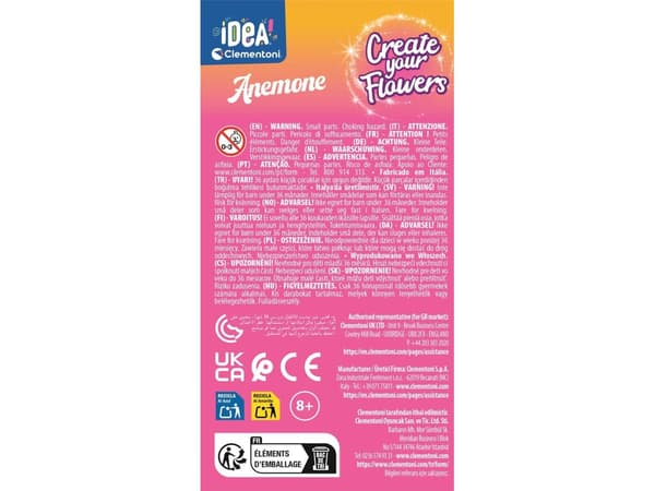 Clementoni CLE IDEA mini kukkatehdas Anemone 18346