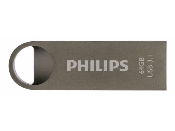 Philips FM64FD165B Moon edition 3.1 - USB-flashstasjon - 64 GB - USB 3.1
