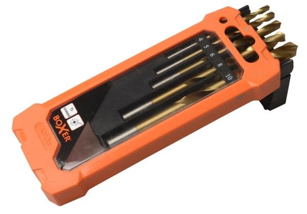 BOXER borrsats – 5 delar (Titanium)