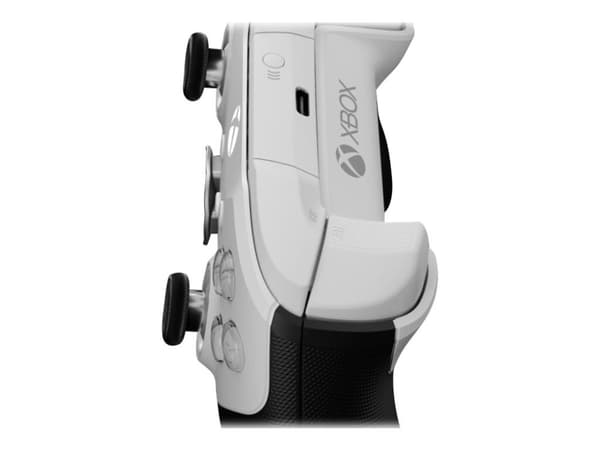 Microsoft Xbox Elite Wireless Controller Series 2 - Core - Spelkontroll - trådlös - Bluetooth - vit - för PC, Microsoft Xbox Series S, Microsoft Xb...