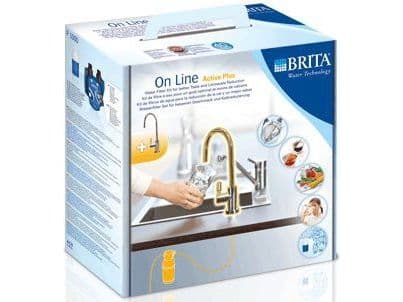 Brita On Line Active Plus gulvstående krom (ONLINEACTIVEPLUSSET)