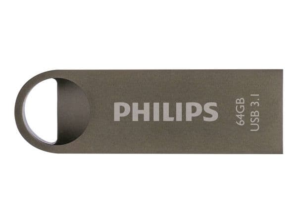Philips FM64FD165B Moon edition 3.1 - USB-flashstasjon - 64 GB - USB 3.1