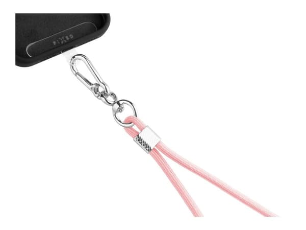 FIXED NeckUni - Snodd för skydd för mobiltelefon - universell - rosa