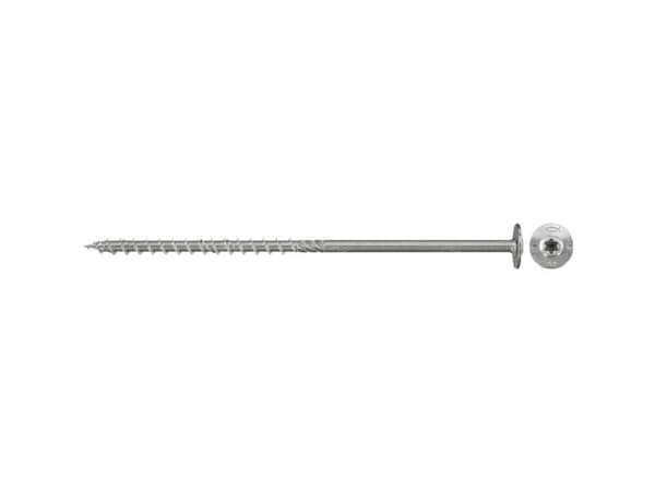 Fischer 657437, Skru, Metall, Tre, Delgjenge, Flenshode, Torx