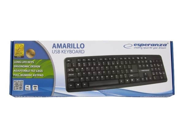 Esperanza AMARILLO - Tastatur - USB - løsvekt