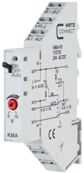 METZ CONNECT KMA-F8 - Analog encoder - kabelansluten - grå